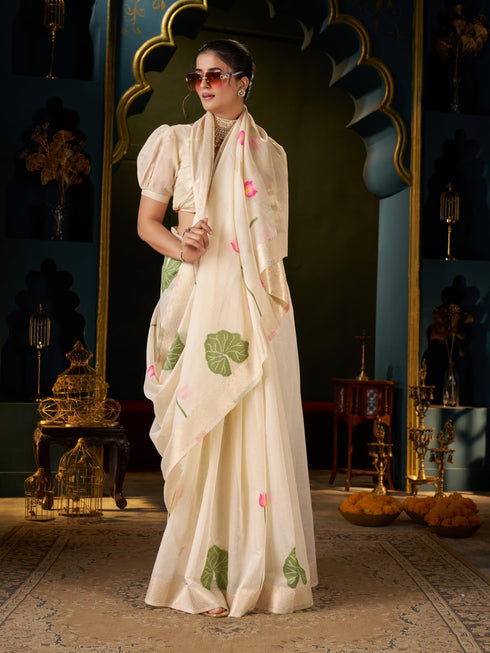 Vasthrlay Cotton Wedding Saree