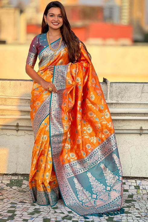 Vasthrlay Kanjivaram Woven Blouse Ethnic Wear