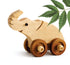 Wooden Elephant Pull-Along Toy for Toddlers