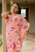 Vasthrlay Fashion Chiffon Georgette Coral Ethnic Wear