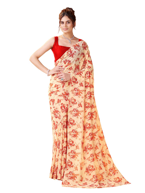 Vasthrlay Georgette Printed Saree