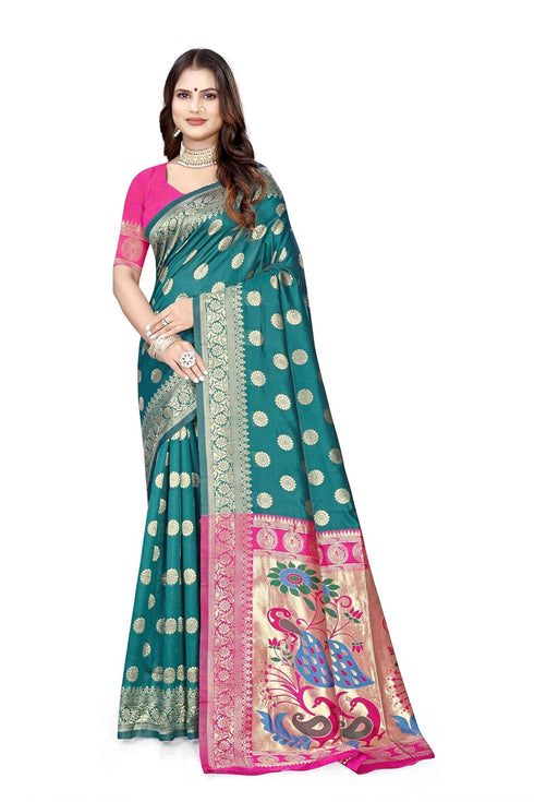 Vsathrlay Banarasi Paithani Kanjivaram Collections Ethnic Wear