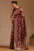 Vasthrlay Beige Tussar Floral
