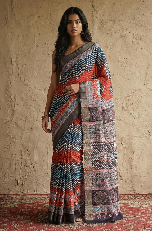 Vasthrlay Printed Saree