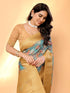 Vasthrlay Jacquard Unstitched Saree