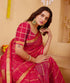 Vasthrlay Cotton Unstitched Saree