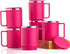 Stainless Steel Tea Cup | Coffee Mug 200 ml (Pack of 6)