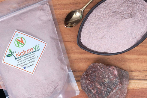 NatureVit Black Rock Salt Powder (Kala Namak)
