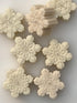 Christmas Snowflake Candle