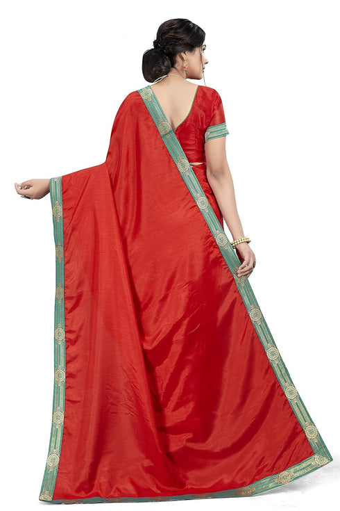Vasthrlay Blouse Gs Rass Red Ethnic Wear