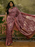 Vasthrlay Banarasi Weaving Unstitched Teal Saree