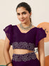 Vasthrlay Purple Saree