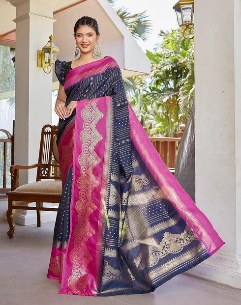 Vasthrlay Banarasi Kanjivaram Az Ys Foil Ethnic Wear