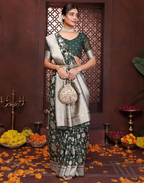 Vasthrlay Kanjivaram Banarasi Wedding Sari Az Ys Yasmin Saree