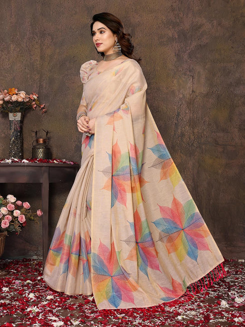 Vasthrlay Digital Chandheri Unstitched Material Az Ys Sasikala Ethnic Wear