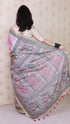 Vasthrlay Printed Unstitched Lavender Ethnic Wear