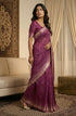 Vasthrlay Purple Saree