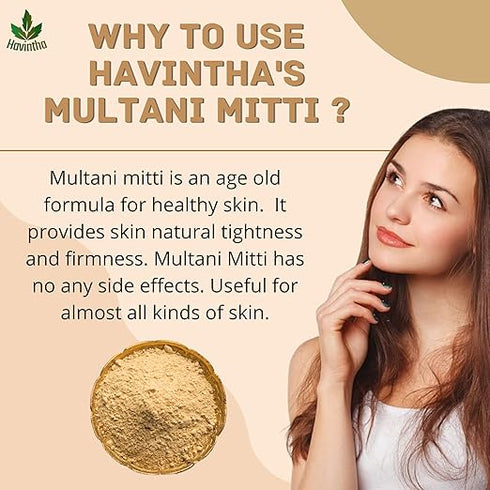 Havintha - Natural Multani Mitti Powder