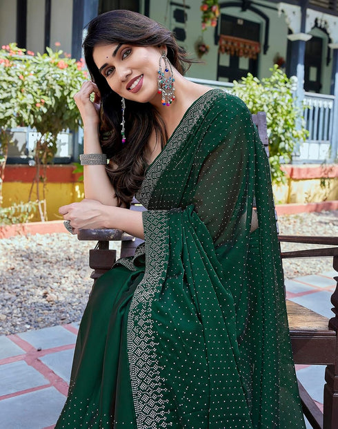 Vasthrlay Chiffon Material Az Ys Swarna Ethnic Wear