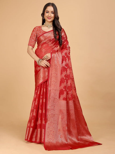 Vasthrlay Organza Ethnic Wear