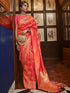 Vasthrlay Exquisite Traditional Intricate Gold Tone Saree
