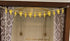 CraftVatika Ganesha Leaf Pearl Bead Door Hanging Bandhanwar Toran 35 Inch