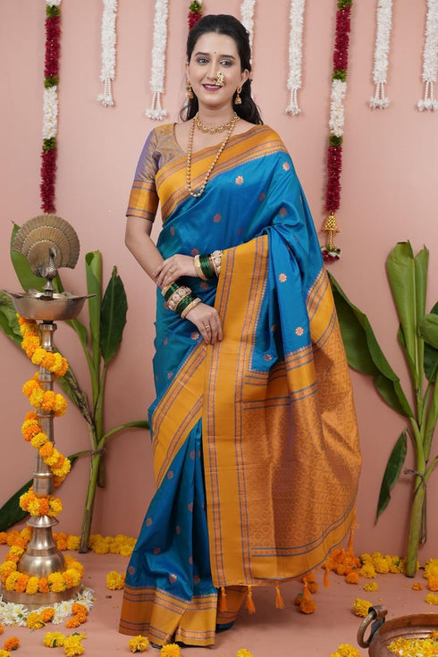 Vasthrlay Kanjivaram Unstitched Blouse Ethnic Wear