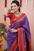 Vasthrlay Kanjivaram Unstitched Blouse Ethnic Wear