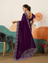 Vasthrlay Purple Saree