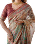 Vasthrlay Handloom Burgundy Traditional Saree