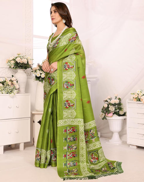 Vasthrlay Tassels Unstitched Material Az Ys Nafiza Parent Pista Ethnic Wear