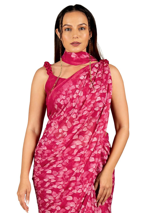 Vasthrlay Fashion Chiffon Printed Ethnic Wear