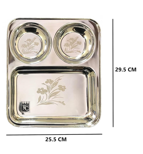 Stainless Steel Laser Partition Plate 3-in