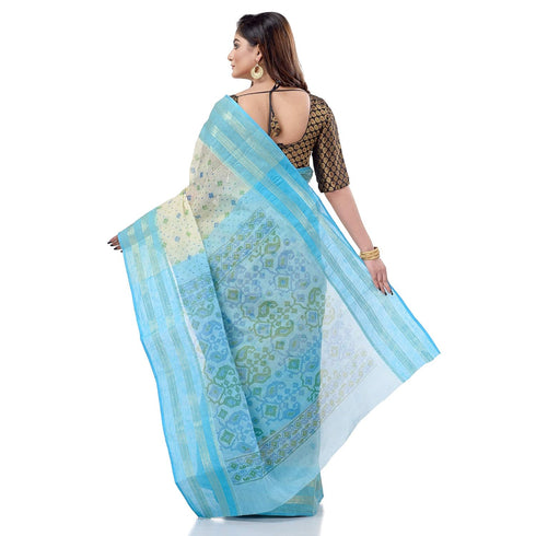 Vasthrlay Bengal Cotton `s Jamdani Handloom