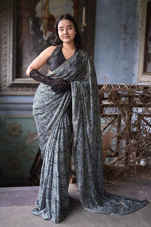 Vasthrlay Fashion Chiffon Printed Ethnic Wear