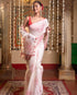 Vasthrlay Detailing Unstitched Blue Free Ethnic Wear