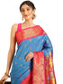 Vasthrlay Pheshwai Violet Saree