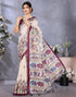 Vasthrlay Printed Unstitched Saree Az Ya Shaadi
