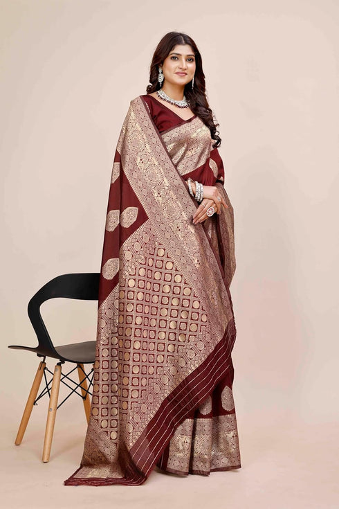Vasthrlay Kanjivaram Silk Saree