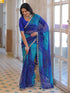 Vasthrlay Georgette Bandhani Green Saree