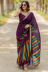 Vasthrlay Fashion Georgette Geometric Green Ethnic Wear