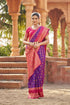 Vasthrlay Kanjivaram Unstitched Jacquard Stylish Saree
