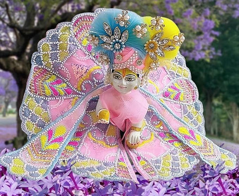 Laddu Gopal Poshak with Pagdi