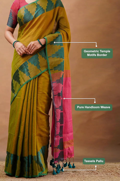 Vasthrlay Handloom Unstitched Grey Ethnic Wear