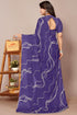 Vasthrlay Fashion Georgette Geometric Dusty Ethnic Wear