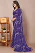 Vasthrlay Fashion Georgette Geometric Dusty Ethnic Wear