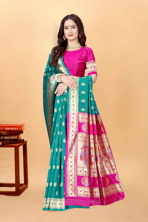 Vsathrlay Banarasi Paithani Kanjivaram Collections Ethnic Wear