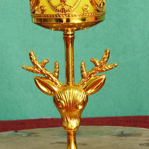 TIED RIBBONS Set of 4 Christmas Candle Holder