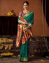 Vasthrlay Womens Paithani Unstitched Pink Saree