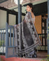 Vasthrlay Floral Prints Tasseled Saree